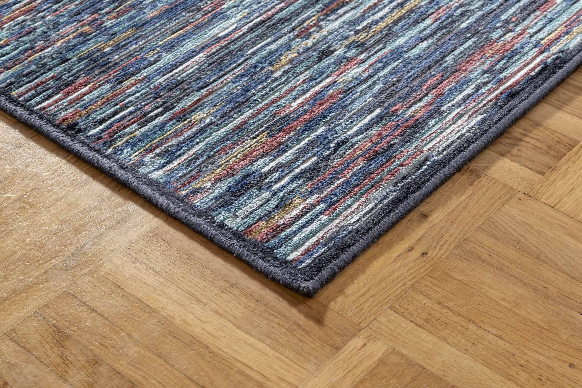 Teppich Modern 160x230cm reine Viskose Flachgewebe – Bild 3